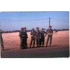 Waiting for a ride back to the hooches, (L to R), Smitty, Dale McKnight, CNR, John Allen, CNR, D.J. Minor